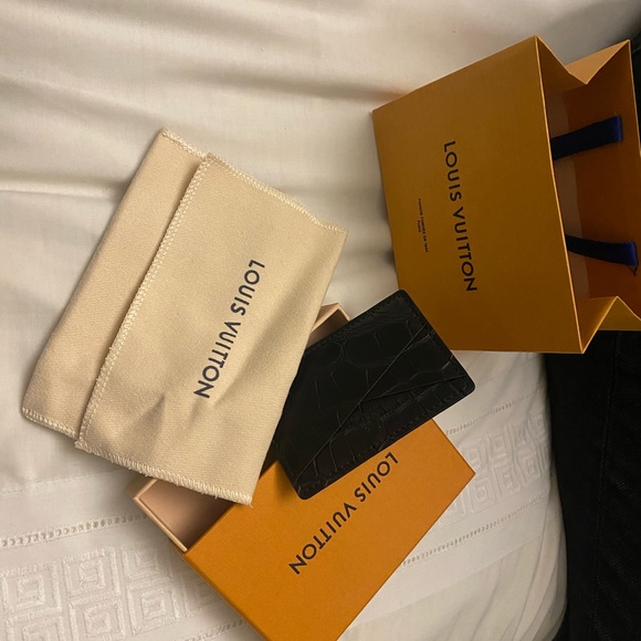 Louis Vuitton alligator card holder - brand new with packaging - Picture 4 of 4